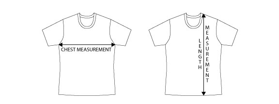 Dragon Boat Jersey Size Chart